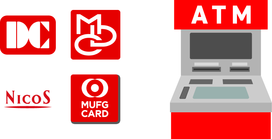 マークとATM