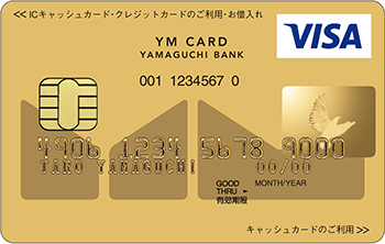ワイエムカードDC-VISA ゴールド（一体型）、ワイエムカードDC-VISA ゴールド（単体型）